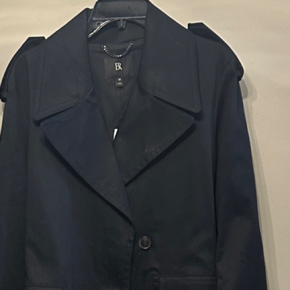 Banana Republic Black Trench Coat